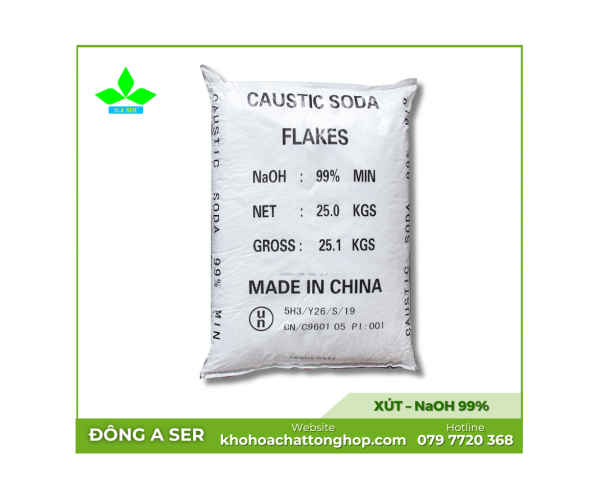 caustic soda flakes - xút NaOH 99%